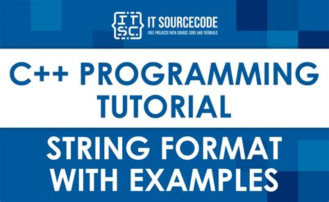c++ string format
